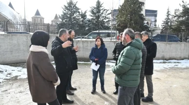 Pursaklar Belediye Başkanı Çetin, ilçenin projelerini yerinde inceledi