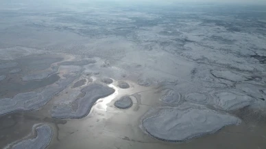 Aksaray’da kar ve yağmur yağışı Tuz Gölü’nü umutlandırdı