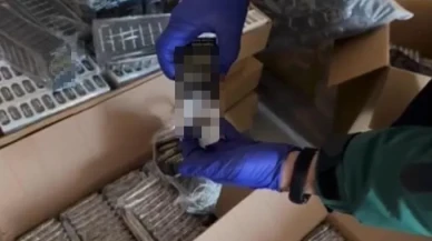 Kayseri'de kaçak sigara operasyonunda 523 bin makaron ve 270 kilogram tütün ele geçirildi