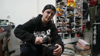Niğde’nin tek kadın ayakkabı tamircisi önyargıları kırıyor