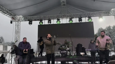 Bursa'da Kış Festivali'ne yoğun katılım trafiği felç etti