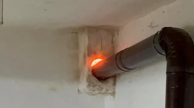 Sinop'ta 4 katlı binada hızlı müdahaleyle baca yangını söndürüldü