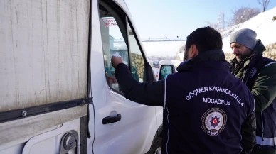 Tunceli'de düzensiz göçle mücadele kapsamında huzur uygulaması yapıldı