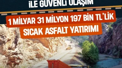 Kayseri’de 1 milyar TL’yi aşan asfalt yatırımıyla ulaşım güçlendi