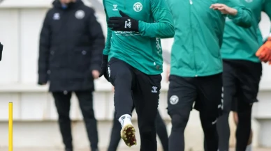 Konyaspor, Gaziantep FK maçı hazırlıklarını antrenmanla tamamladı
