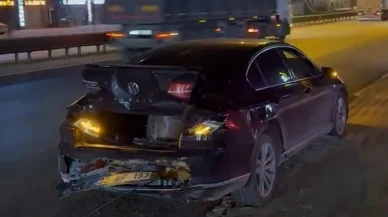 İnegöl'de otomobil kazasında 1'i çocuk 3 kişi yaralandı