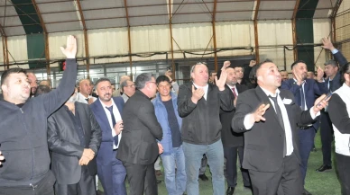 Salihli’de Madeni Eşya Sanatkarları Esnaf Odası genel kurulunda Yüksel Hisar yeniden seçildi