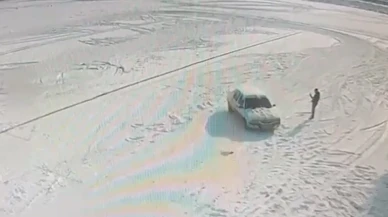 Kayseri'de drift atan 2 otomobile 163 bin TL para cezası kesildi