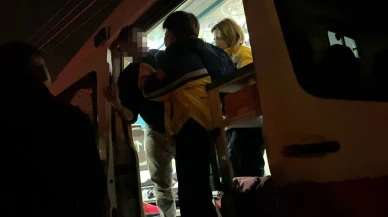 Antalya'da sulama kanalına yuvarlanan alkollü sürücü ekiplere zor anlar yaşattı