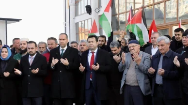 Niğde’den Gazze’ye yardım tırı dualarla yola çıktı