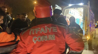 Çorum’da çekiciyle çarpışan otomobil hurdaya döndü: Sürücü ağır yaralandı