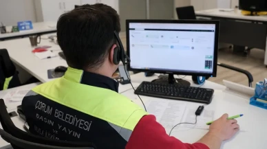 Çorum Belediyesi 1 yılda 164 bin çağrıya cevap verdi