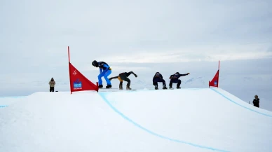Snowboard'un yıldızları Ergan Dağı'nda Avrupa Kupası için buluştu