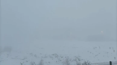 Kayseri'de sis nedeniyle görüş mesafesi 20 metreye düştü