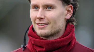 Trabzonspor'da Mathias Lovik ilk antrenmanına çıktı