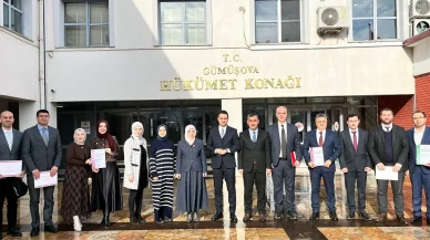 Düzce'de 4 okula kalite yönetimi ve çevre yönetimi belgeleri verildi
