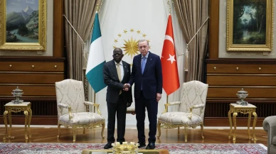 Cumhurbaşkanı Erdoğan Nijerya Cumhurbaşkanı Tinubu ile Ankara’da bir araya geldi