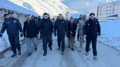 Van'ın Çatak ilçesinde çığ afeti sonrası AFAD ve ilgili kurumlar saha incelemesi yaptı