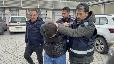 samsun'da cezaevinden çıktıktan 104 gün sonra cinayet işleyen şahıs adliyeye sevk edildi