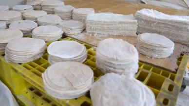 Norveç'ten gelen deriler Erzincan'da geleneksel tulum peyniri üretiminde kullanılıyor