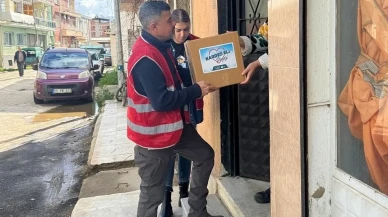 Efeler Belediyesi’nin 'Kardeş Eli' projesi ihtiyaç sahibi vatandaşlara destek oldu