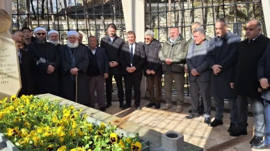 Çorum'da İskilipli Atıf Hoca vefatının 100'üncü yılında kabri başında anıldı