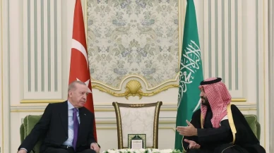 Cumhurbaşkanı Erdoğan Riyad’da Veliaht Prens Selman ile görüştü