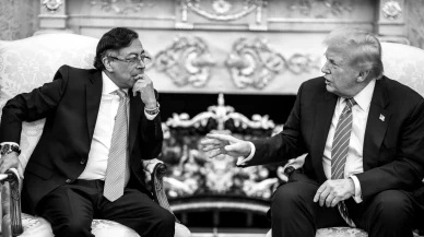 ABD Başkanı Trump, Kolombiya Devlet Başkanı Petro ile Beyaz Saray'da görüştü