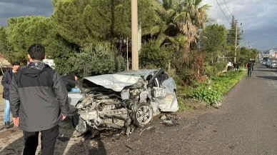 Manisa'nın Turgutlu ilçesinde zincirleme trafik kazasında 2 kişi öldü, 4 kişi yaralandı