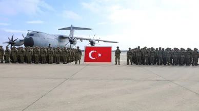 Almanya'da yapılacak NATO tatbikatı için Mehmetçikler yola çıktı