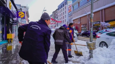 Erzurum’da bin 200 personel ve 400 araçla karla mücadele çalışmaları başladı