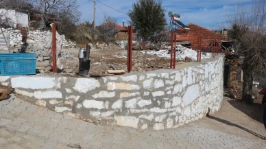 Bozdoğan'da Örtülü Mahallesi'nde yol yenileme ve bakım çalışması yapıldı