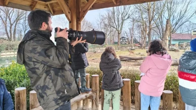 Bursa Hayvanat Bahçesi’nde çocuklar bilim fotoğrafçılığı ile doğayı keşfetti