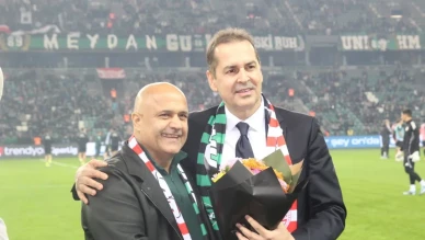 Kocaelispor ve Antalyaspor başkanları maç öncesi dostluk mesajı verdi