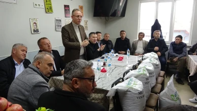 Tavşanlı'da üreticilere tohum ve gübre desteği sağlandı