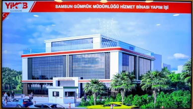 Samsun'da gümrük hizmet binası için 68,5 milyon liralık yatırımın ilk kazması vuruldu