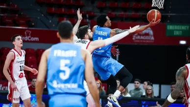 Zaragoza, Aliağa Petkimspor'u 76-71 mağlup etti