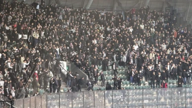 Beşiktaş tribününde yaşanan olaylara 15 taraftara adli işlem yapıldı