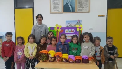 Bozdoğan’da minikler ekmek yapmayı öğrendi ve yerli malının önemini deneyimledi