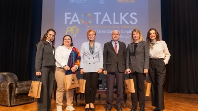 İzmir'de FAO ve Yaşar Üniversitesi gençlerle tarımın geleceğini konuştu