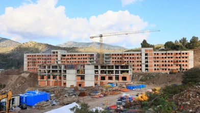 Bodrum’da 400 öğrenci kapasiteli yeni öğrenci yurdu inşaatı hızla devam ediyor