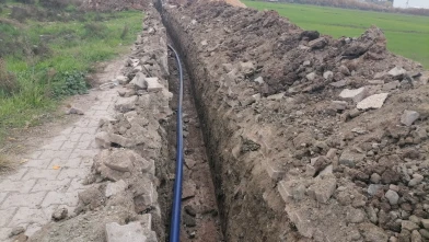 Hatay’da Kazkeli Mahallesi’nin 30 yıllık içme suyu hattı yenilendi