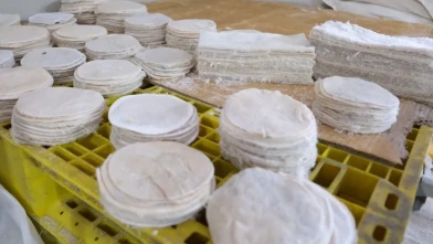 Norveç'ten gelen deriler Erzincan'da geleneksel tulum peyniri üretiminde kullanılıyor