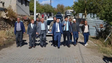 Bitlis'in Tatvan ilçesinde kaymakam Demirer KHGB ve özel idarenin çalışmalarını değerlendirdi