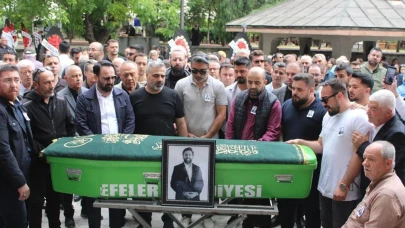Aydın Gazeteciler Cemiyeti Başkanı Erman Çetin, ani kalp kriziyle hayata veda etti