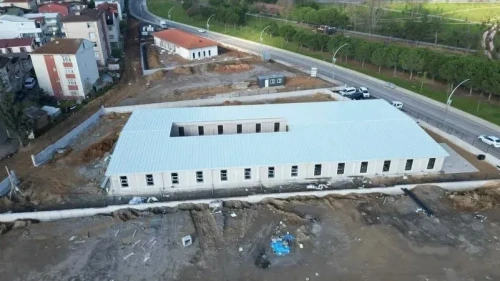 Gebze'de Sultanorhan Anaokulu'nun kaba inşaat çalışmaları tamamlandı