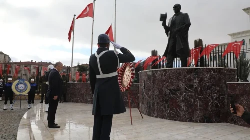 Elazığ'da Atatürk'ün gelişinin 88. yıl dönümü törenlerle kutlandı