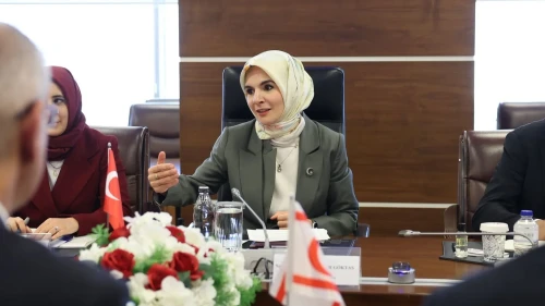 Ankara'da Bakan Göktaş ve KKTC Çalışma Bakanı Hasipoğlu sosyal reformları görüştü