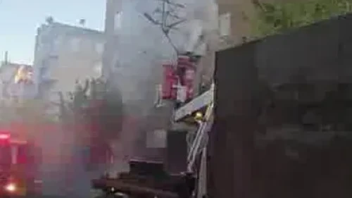 Diyarbakır’da aşırı yüke dayanamayan trafo alev aldı