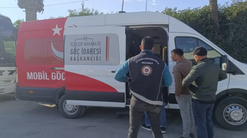 Hatay'da yabancı uyruklu 113 şahıs sorgulandı ve 6 şahıs il göç idaresine teslim